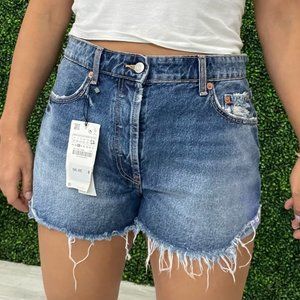 NWT Zara Jean Shorts